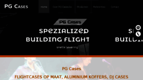 What Pgcases.com website looked like in 2016 (7 years ago)
