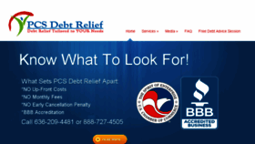 What Personalcreditsolution.com website looked like in 2016 (9 years ago)
