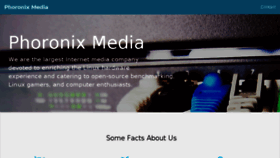 What Phoronix-media.com website looked like in 2016 (7 years ago)