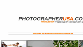 What Photographerusa.com website looked like in 2016 (7 years ago)