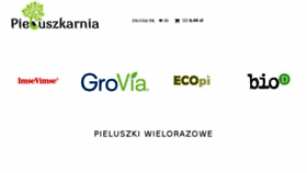 What Pieluszkarnia.pl website looked like in 2016 (7 years ago)