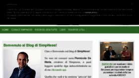 What Piernicola.com website looked like in 2016 (7 years ago)