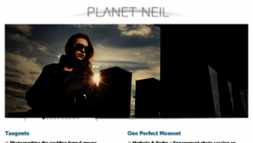 What Planetneil.com website looked like in 2016 (7 years ago)