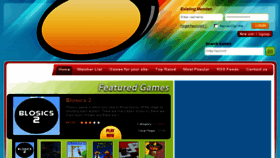 What Playgamesarcade.com website looked like in 2016 (8 years ago)