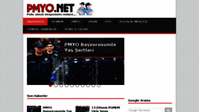 What Pmyo.net website looked like in 2016 (7 years ago)