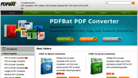What Pdfbat.com website looked like in 2016 (8 years ago)