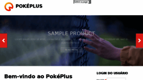 What Pokeplus.net website looked like in 2016 (8 years ago)