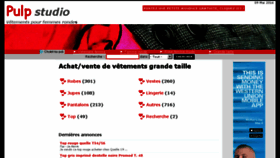 What Pulpstudio.fr website looked like in 2016 (7 years ago)