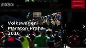 What Praguemarathon.com website looked like in 2016 (8 years ago)