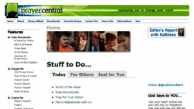 What Prayercentral.org website looked like in 2016 (7 years ago)