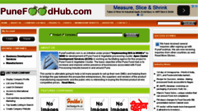 What Punefoodhub.com website looked like in 2016 (7 years ago)