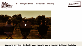 What Pulseafrica.com website looked like in 2016 (7 years ago)