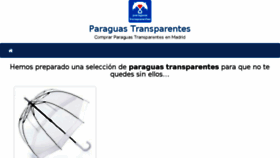 What Paraguastransparentes.com website looked like in 2016 (8 years ago)