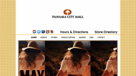 What Panamacity-mall.com website looked like in 2016 (7 years ago)
