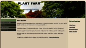 What Plantfarm.co.za website looked like in 2016 (7 years ago)
