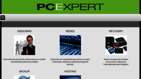 What Pcexpert.cl website looked like in 2016 (7 years ago)