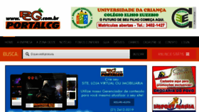What Portalcg.com.br website looked like in 2016 (8 years ago)