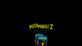 What Pitchperfectmovie.com website looked like in 2016 (7 years ago)
