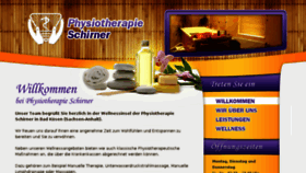 What Physiotherapie-schirner.de website looked like in 2016 (8 years ago)