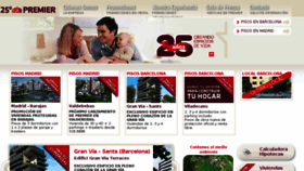 What Premierinmobiliaria.es website looked like in 2016 (8 years ago)