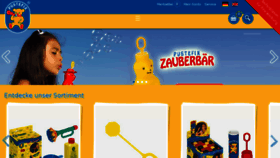 What Pustefix.de website looked like in 2016 (9 years ago)