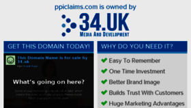 What Ppiclaims.com website looked like in 2016 (8 years ago)