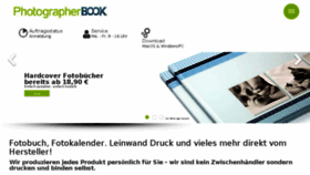 What Photographerbook.de website looked like in 2016 (8 years ago)