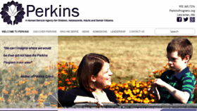 What Perkinsprograms.org website looked like in 2016 (7 years ago)