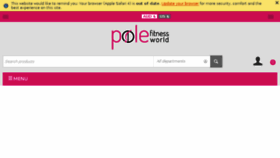 What Polefitnessworld.com website looked like in 2016 (8 years ago)