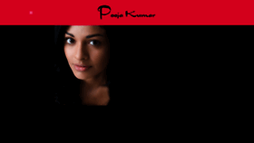 What Poojakumar.com website looked like in 2016 (7 years ago)