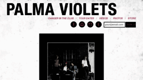What Palmaviolets.co.uk website looked like in 2016 (7 years ago)