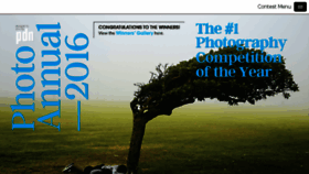 What Pdnphotoannual.com website looked like in 2016 (7 years ago)
