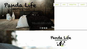 What Pandalife.com website looked like in 2016 (7 years ago)