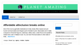 What Planetamazigh.com website looked like in 2016 (7 years ago)