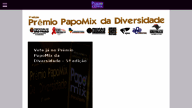 What Papomix.com.br website looked like in 2016 (7 years ago)