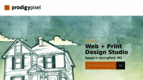 What Prodigypixel.com website looked like in 2016 (7 years ago)