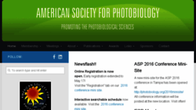What Photobiology.org website looked like in 2016 (7 years ago)