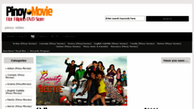 What Pinoymovie.com website looked like in 2016 (7 years ago)