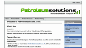 What Petroleumsolutions.co.uk website looked like in 2016 (8 years ago)