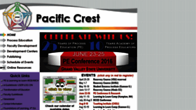 What Pcrest.com website looked like in 2016 (7 years ago)
