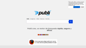 What Publi.com website looked like in 2016 (7 years ago)