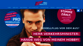 What Pro-modellflug.de website looked like in 2016 (7 years ago)