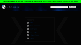 What Pdfdbase.net website looked like in 2016 (10 years ago)