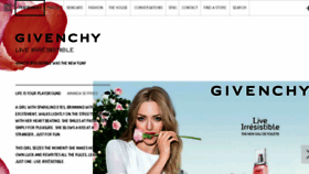 What Parfumsgivenchy.com website looked like in 2016 (7 years ago)