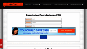 What Peseu.com website looked like in 2016 (7 years ago)