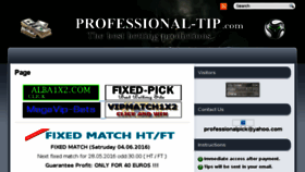 What Professional-tip.com website looked like in 2016 (7 years ago)