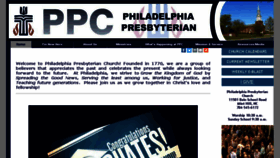 What Philadelphiachurch.org website looked like in 2016 (8 years ago)