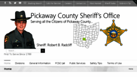 What Pickawaysheriff.com website looked like in 2016 (7 years ago)