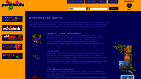 What Pumiko.de website looked like in 2016 (7 years ago)