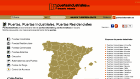 What Puertasindustriales.es website looked like in 2016 (7 years ago)